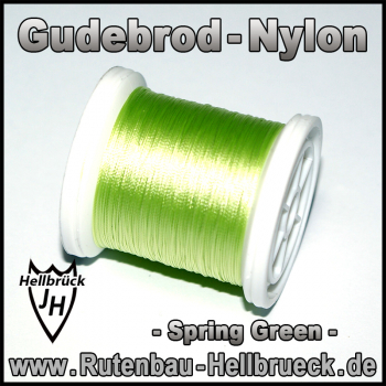 Gudebrod Bindegarn - Nylon - Farbe: Spring Green -A-